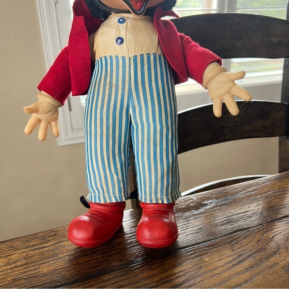 Disney Mickey Mouse Vintage Doll Large “RARE” Rubber, Face, Hands Feet, Large, - Picture 4 of 16